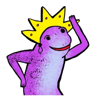 Sticker Царевны-лягушки @BurningHut - 11