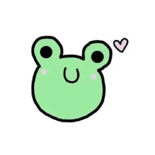 Стикер лягушонки - 3