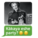 Sticker From TubØrg with lubøv - 3