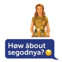 Sticker From TubØrg with lubøv - 9