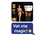 Sticker From TubØrg with lubøv - 5