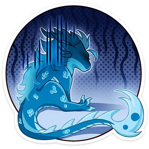 Sticker frost_vk - 1