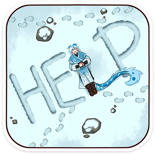 Sticker frost_vk - 1