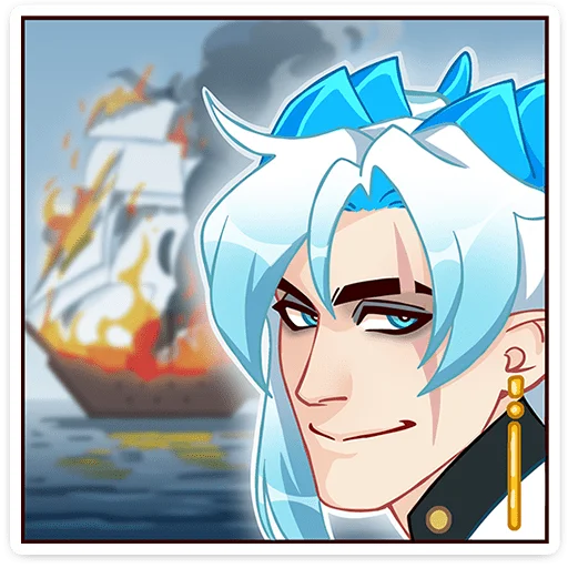 Sticker frost_vk - 1