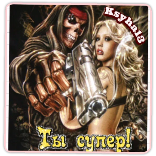 human face poster fiction