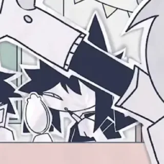 Sticker (!!arts not my!!) by: @Kittor_And_Club_Gays - 6