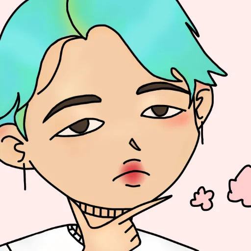 human face drawing illustration