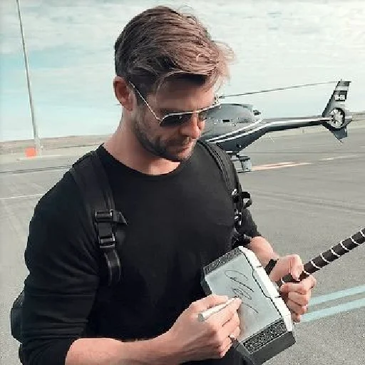 Человек небо одежда