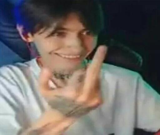 person human face finger