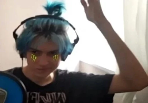 person headphones cool