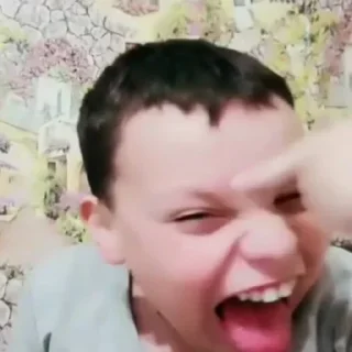 Стикер Смешные лица by @shuzzixd - 8