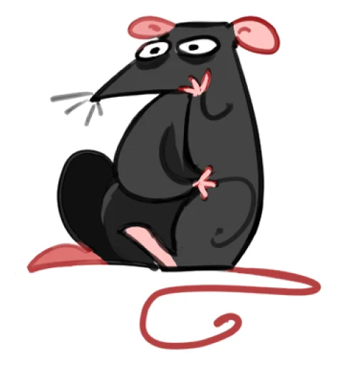 Sticker funnyratsdancing - 1