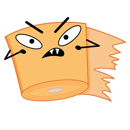 Sticker Туалетная бумага - 10