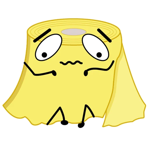 Sticker Туалетная бумага - 3