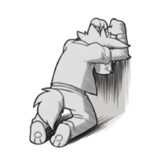 Стикер Furros xd - 10