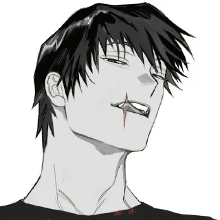 Стикер Fushiguro Toji @SbornikStickers - 7