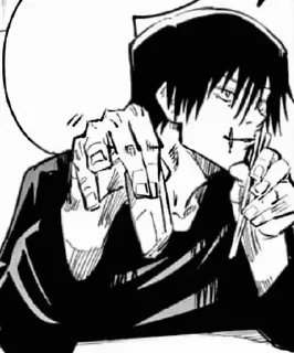 Стикер Fushiguro Toji @SbornikStickers - 0