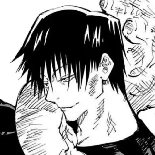 Стикер Fushiguro Toji @SbornikStickers - 5