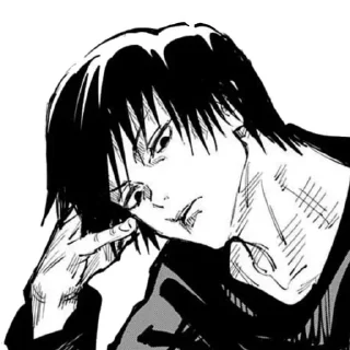 Стикер Fushiguro Toji @SbornikStickers - 11