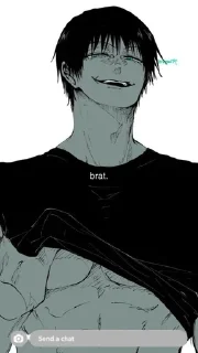 Стикер Fushiguro Toji @SbornikStickers - 1