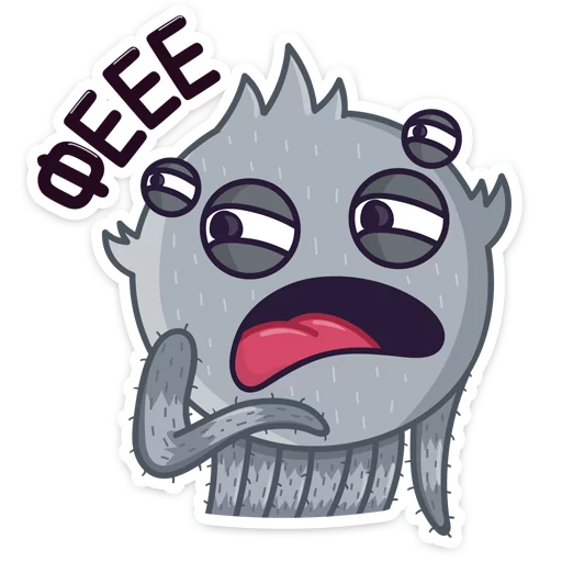 Sticker Паучок Фаззи :: @stickroom - 6