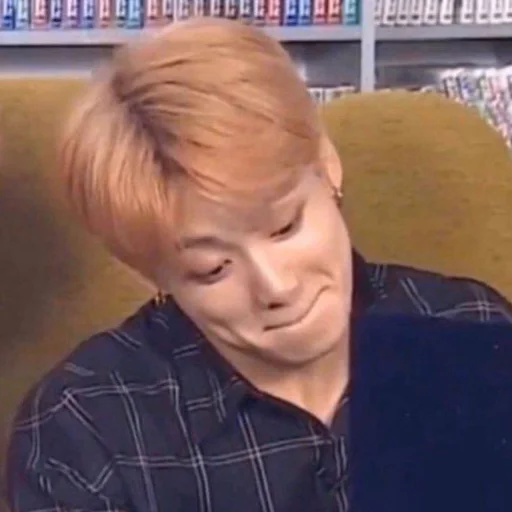 person human face book