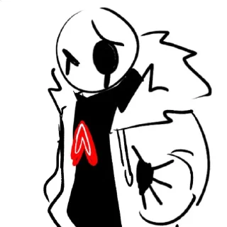 Стикер —Killer sans 2 | @Game_of_peekaboo - 10