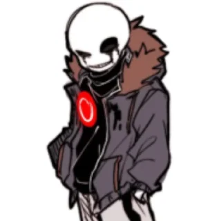 Стикер —Killer sans 2 | @Game_of_peekaboo - 9