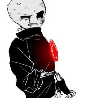 Стикер —Killer sans 2 | @Game_of_peekaboo - 4