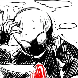 Стикер —Killer sans 2 | @Game_of_peekaboo - 1