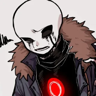 Стикер —Killer sans 2 | @Game_of_peekaboo - 6