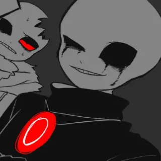 Стикер —Killer sans 2 | @Game_of_peekaboo - 7