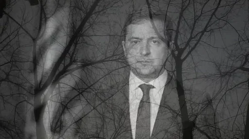 человеческое лицо портрет черно-белый