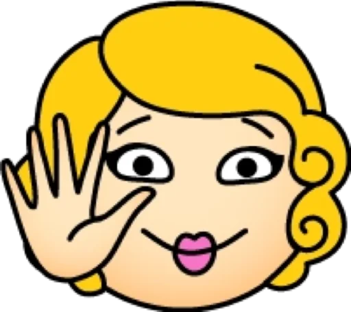 Sticker g_blond_modnyashki_vip - 1