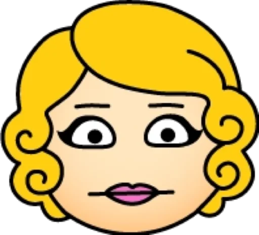 Sticker g_blond_modnyashki_vip - 1