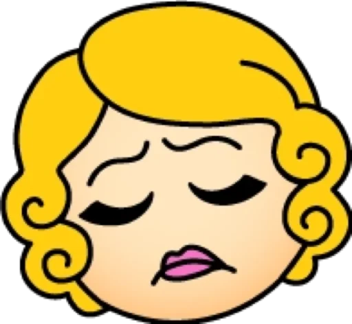 Sticker g_blond_modnyashki_vip - 1