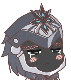 Sticker Чиби part 2 @itsgensharts - 1