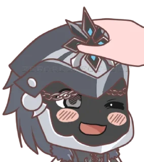 Sticker Чиби part 2 @itsgensharts - 11