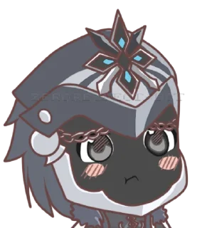 Sticker Чиби part 2 @itsgensharts - 3