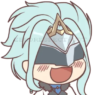 Sticker Чиби part 2 @itsgensharts - 5