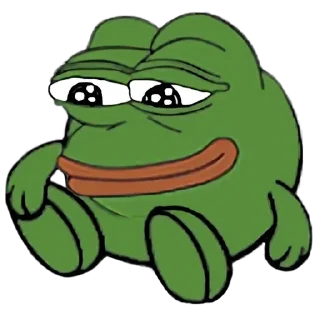 Sticker лягушка - 5