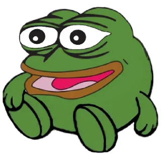 Sticker лягушка - 3