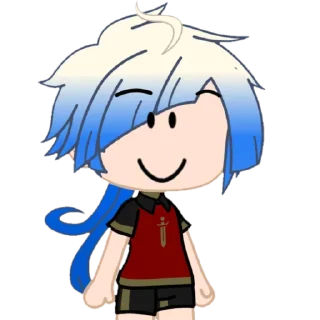 Sticker гача Кайзер💙 от @krrais - 6