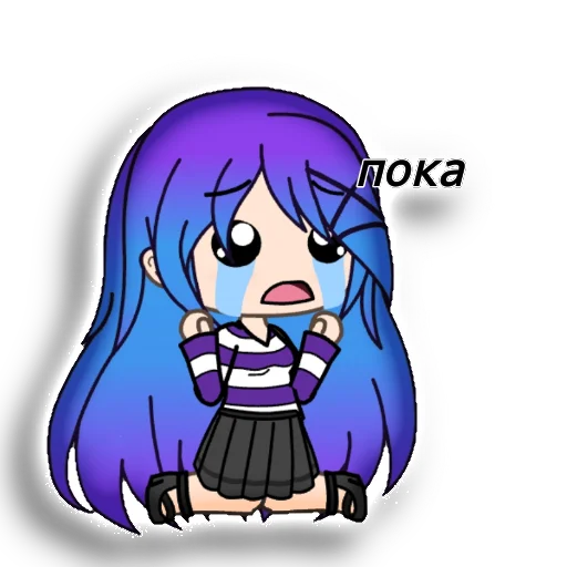 Sticker гача дауны 😘😘 - 11