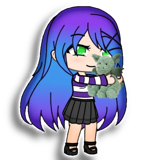 Sticker гача дауны 😘😘 - 8