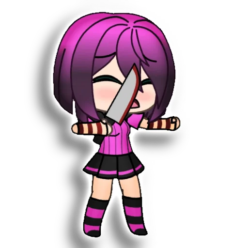 Sticker гача дауны 😘😘 - 7