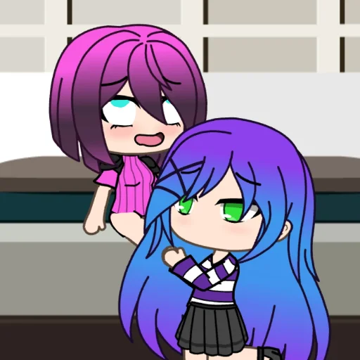 Sticker гача дауны 😘😘 - 1