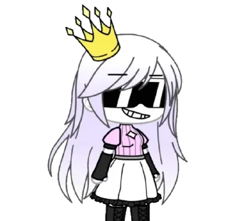 Стикер ГАЧИ МУЧИ СО СТЕЛЛОЧКОЙ💔🙄🙄💔🙄😭😭😍😎😐😰📱🤨🍆📱📱🥰🥰🐶 - 4