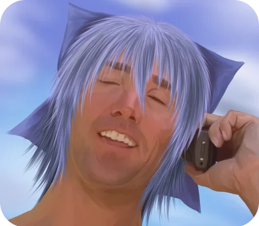 человеческое лицо мультфильм скриншот