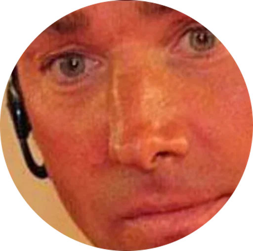 лоб щека Макросъемка